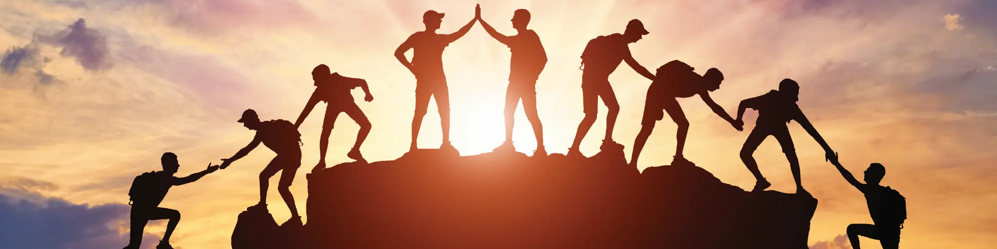 Banner introducing CORR’s leadership and volunteer team